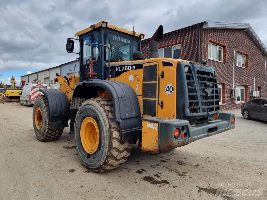 Hyundai HL 760-9 Tekerlekli yükleyiciler
