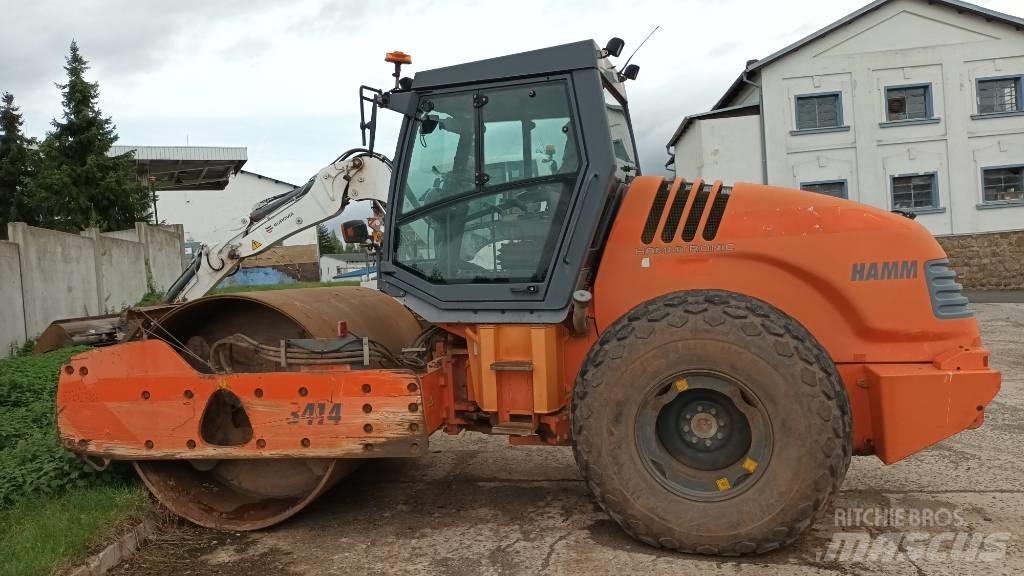 Hamm 3414 HT Vio Tek tamburlu silindirler