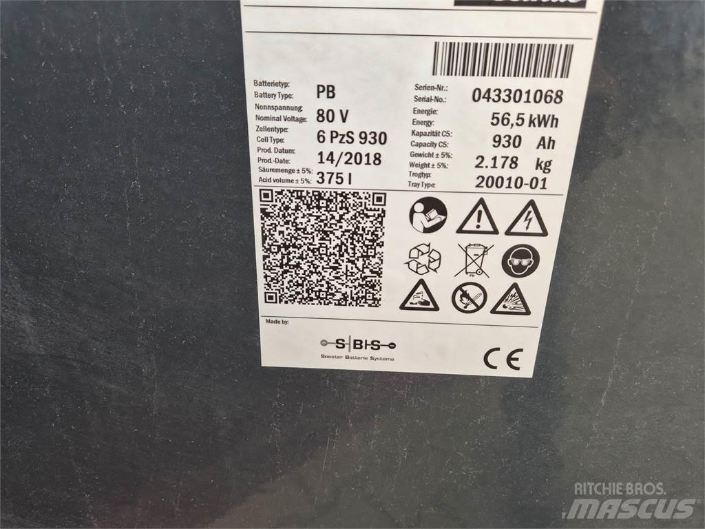 Linde E50HL Elektrikli forkliftler