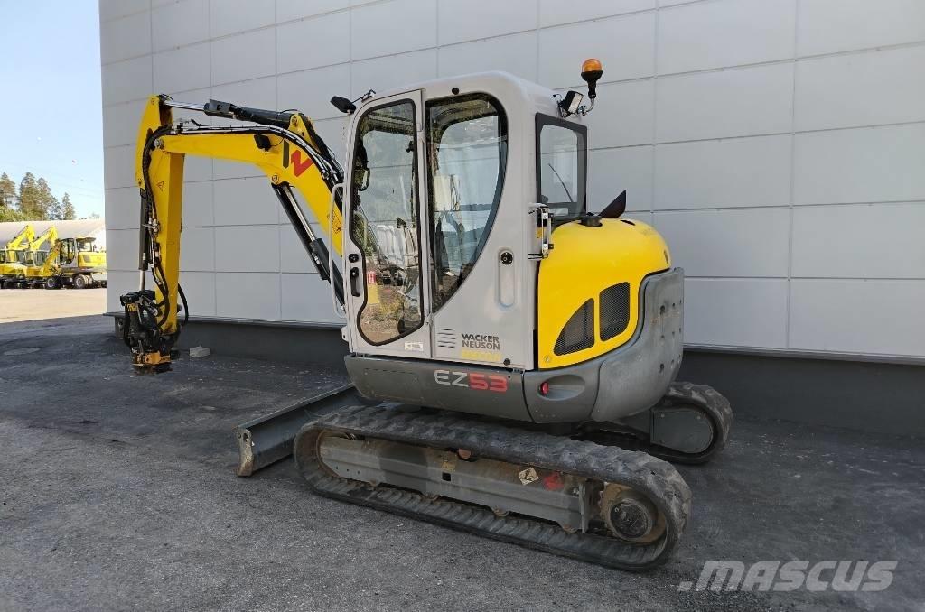 Wacker Neuson EZ 53 Mini ekskavatörler, 7 tona dek