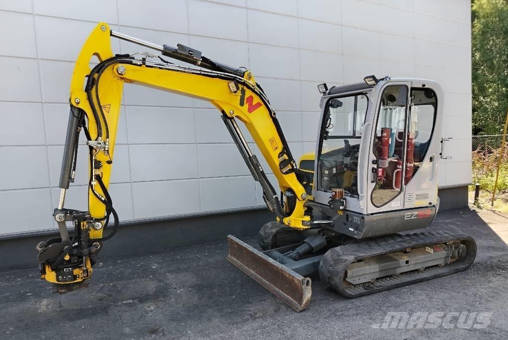Wacker Neuson EZ 53 Mini ekskavatörler, 7 tona dek