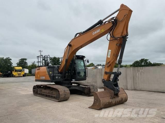 CASE CX 210 D Paletli ekskavatörler