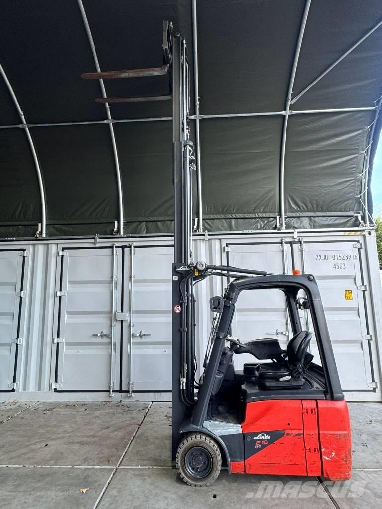 Linde E 16 C-02 Elektrikli forkliftler