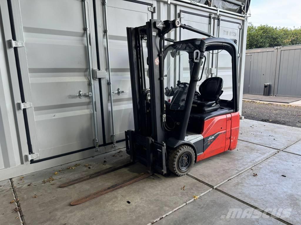 Linde E 16 C-02 Elektrikli forkliftler
