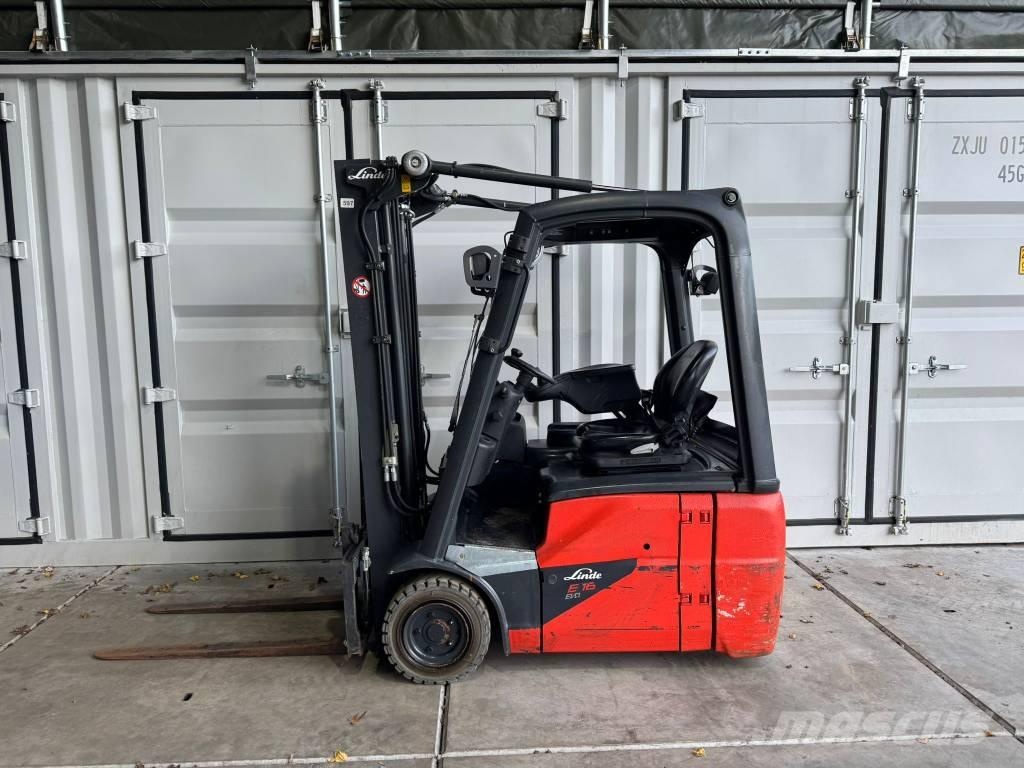 Linde E 16 C-02 Elektrikli forkliftler