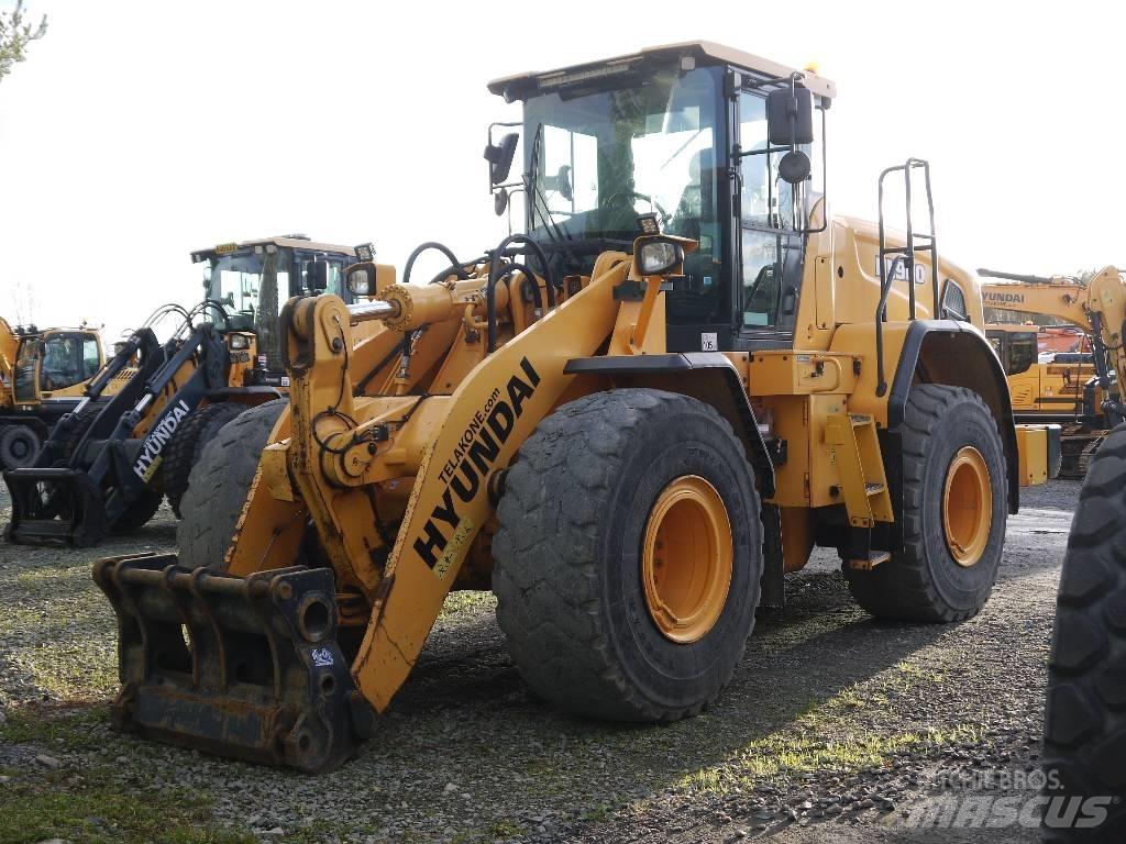 Hyundai HL 960 Tekerlekli yükleyiciler