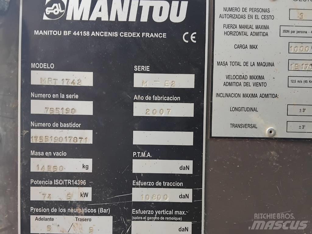 Manitou MRT1742 Teleskopik yükleyiciler