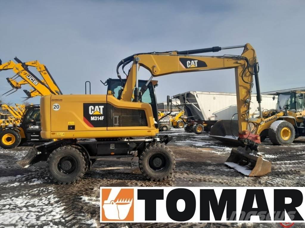 CAT M 314 F Lastik tekerli ekskavatörler
