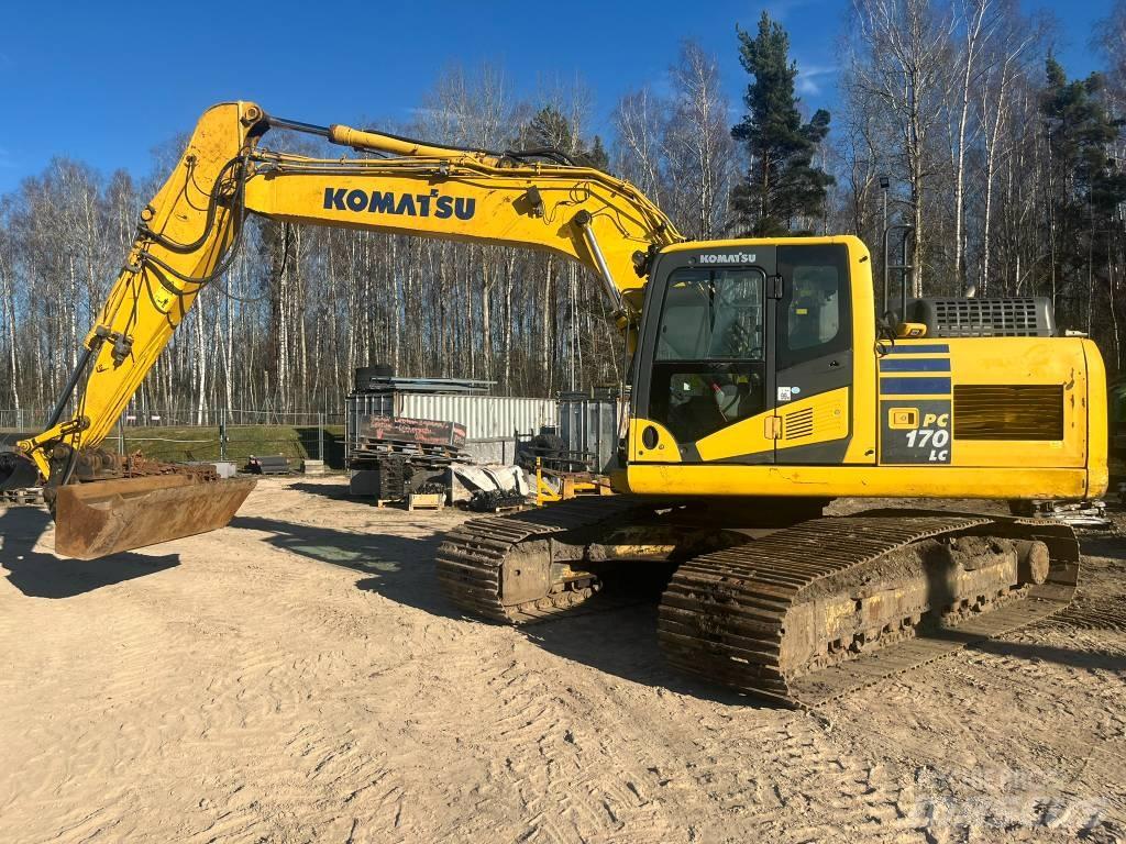 Komatsu PC 170 LC-11 Paletli ekskavatörler