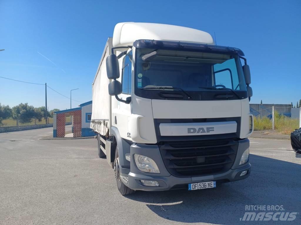 DAF CF 400 Kayar tenteli kamyonlar