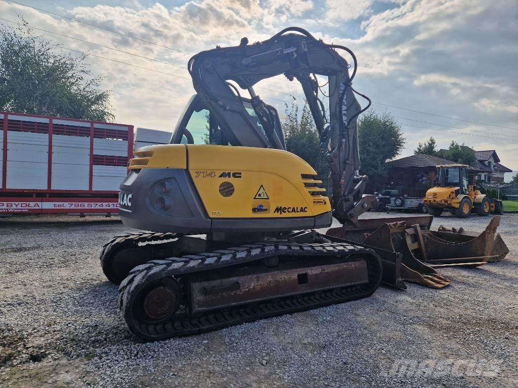 Mecalac 714 MC Paletli ekskavatörler