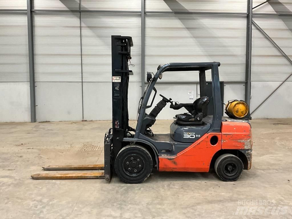 Toyota Tonero 30 LPG'li forkliftler