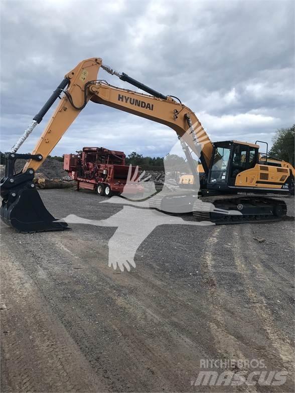 Hyundai HX330L Paletli ekskavatörler