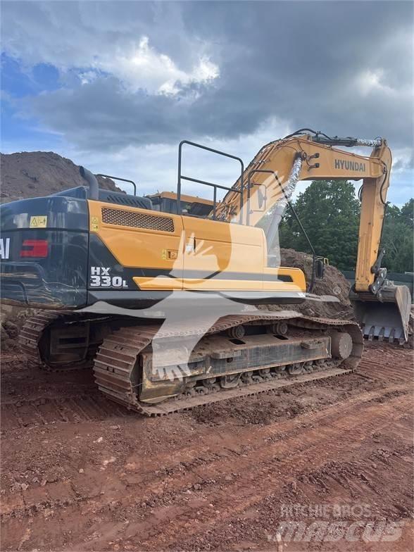 Hyundai HX330L Paletli ekskavatörler