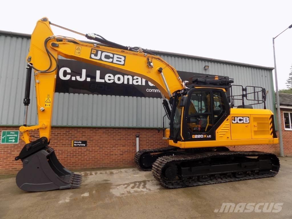 JCB 220X LC Paletli ekskavatörler