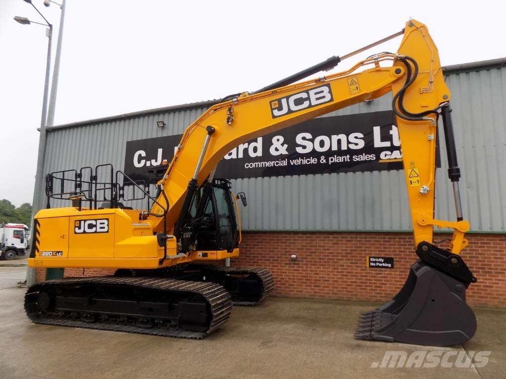 JCB 220X LC Paletli ekskavatörler
