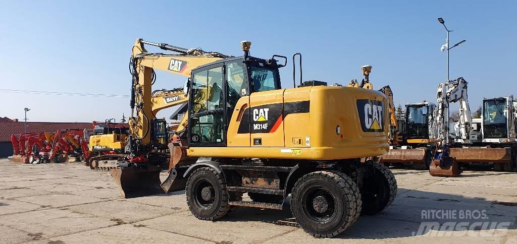 CAT M314 F Lastik tekerli ekskavatörler
