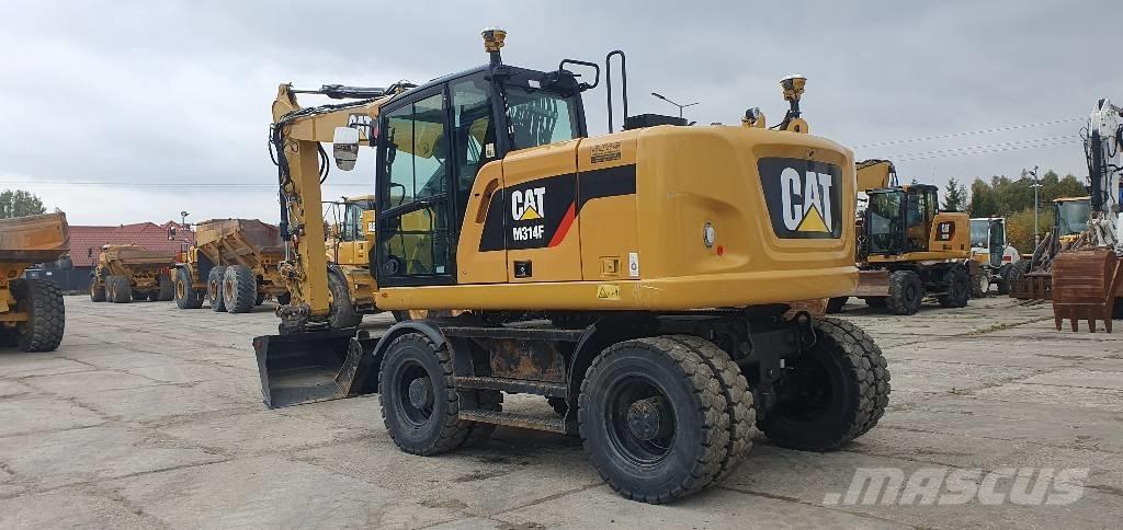 CAT M314 F Lastik tekerli ekskavatörler