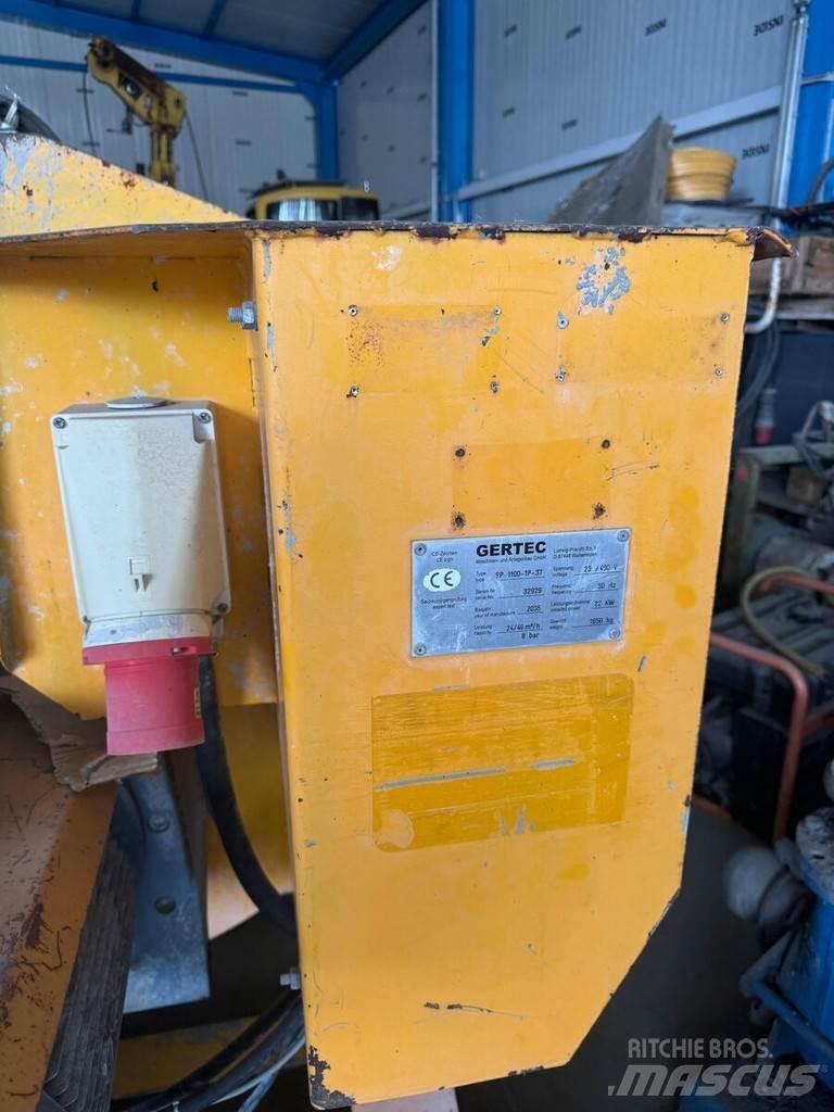  GERTEC SP 1100 Beton pompaları