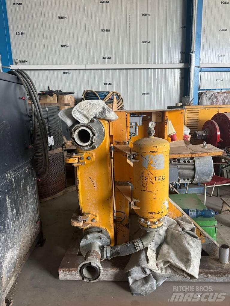  GERTEC SP 1100 Beton pompaları