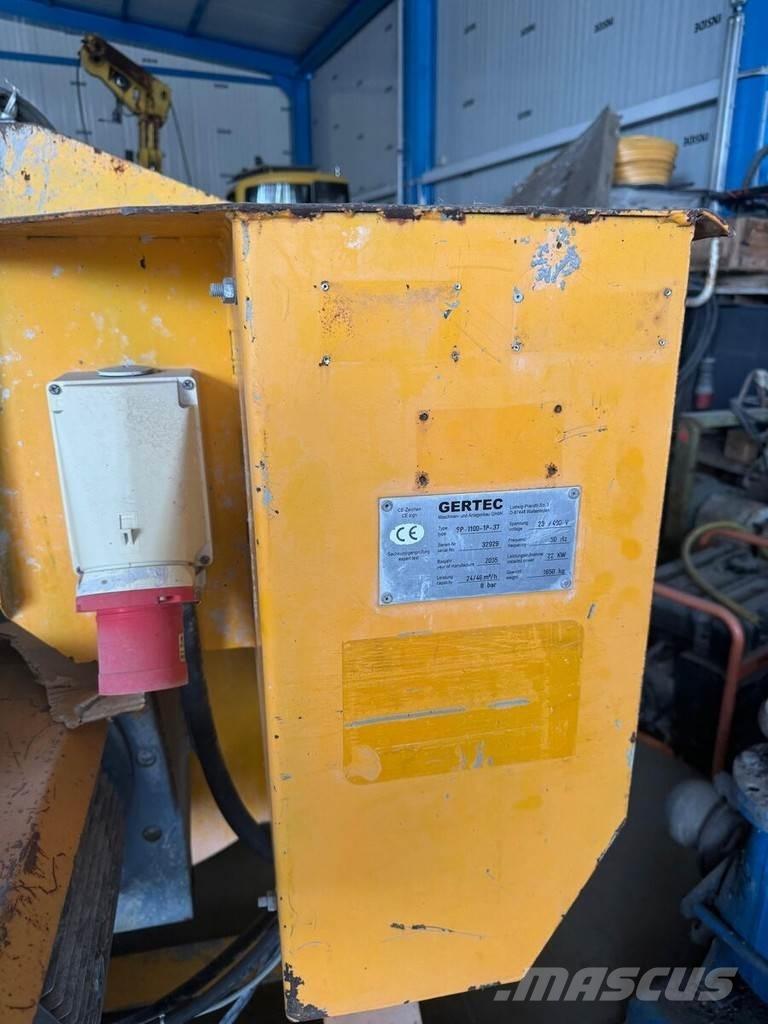  GERTEC SP 1100 Beton pompaları