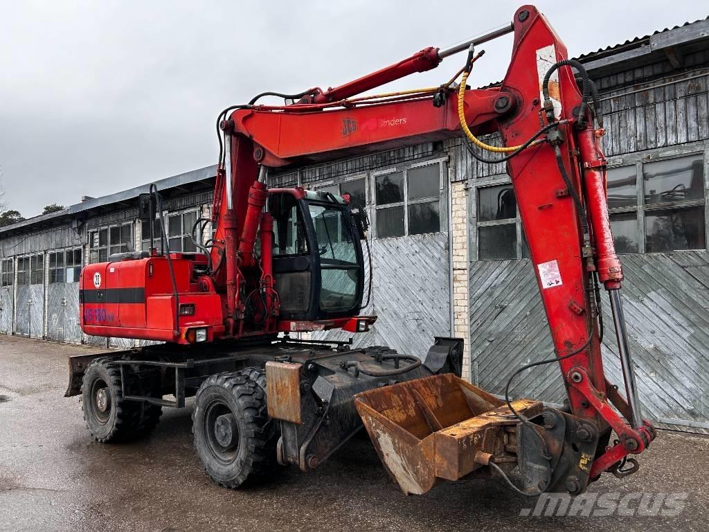 JCB JS 130 W Lastik tekerli ekskavatörler