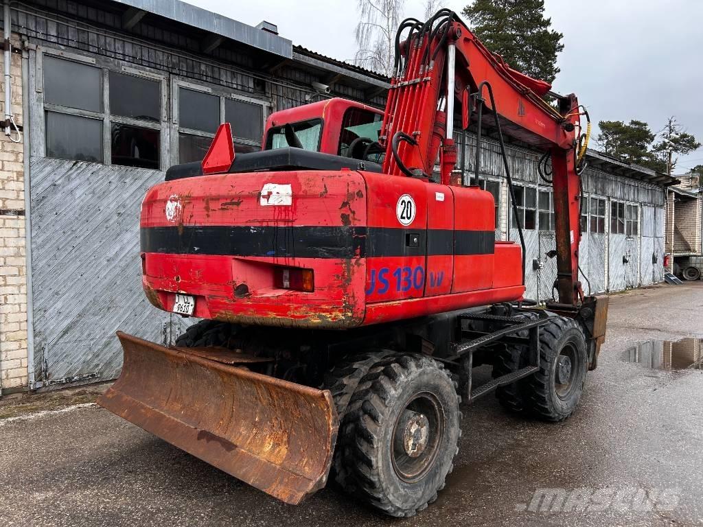 JCB JS 130 W Lastik tekerli ekskavatörler