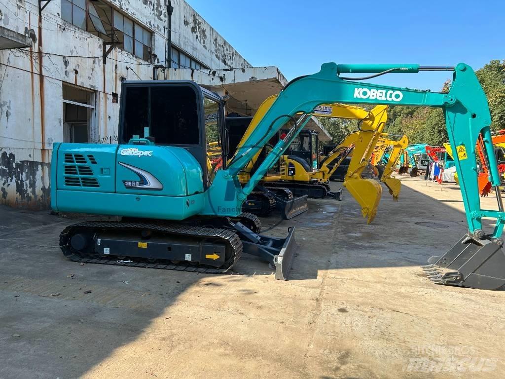Kobelco SK 60 Mini ekskavatörler, 7 tona dek