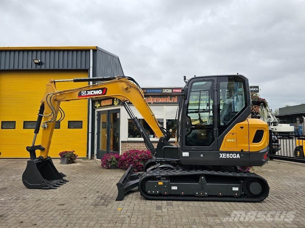 XCMG XE60GA Mini ekskavatörler, 7 tona dek