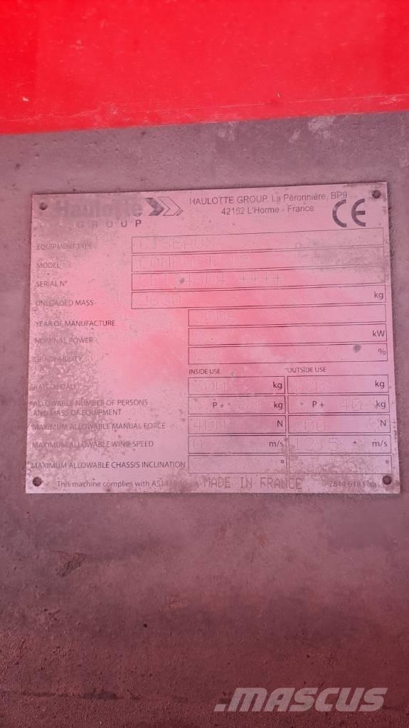 Haulotte Compact 12 Makasli platformlar