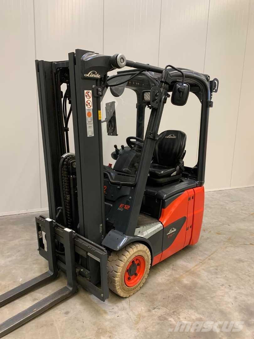 Linde E12 Elektrikli forkliftler