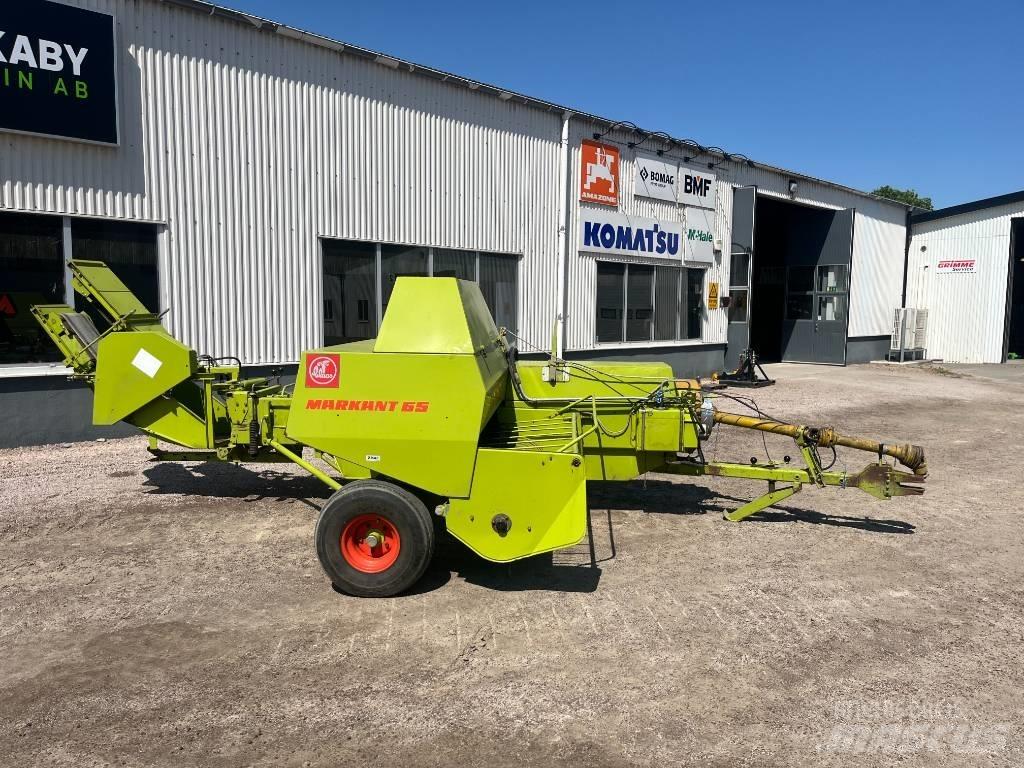 CLAAS Markant 65 Küp balya makinalari