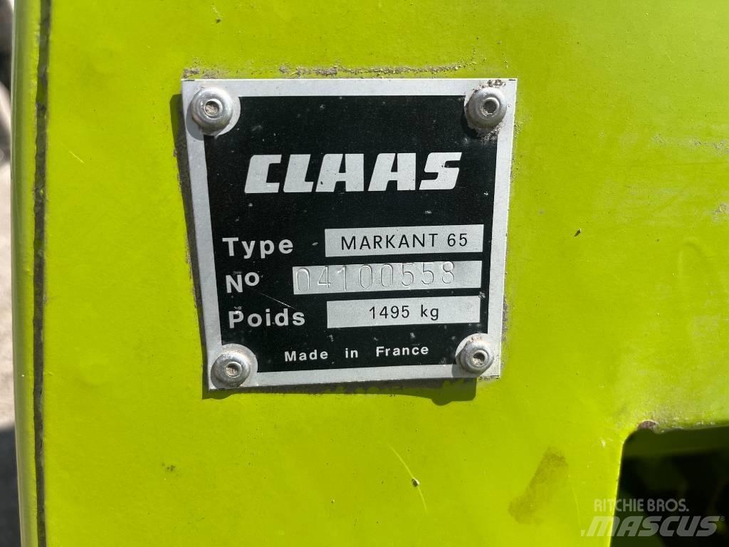 CLAAS Markant 65 Küp balya makinalari