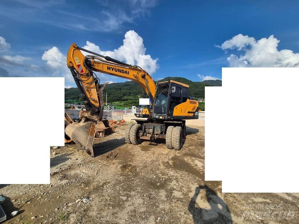 Hyundai HW 145 Lastik tekerli ekskavatörler
