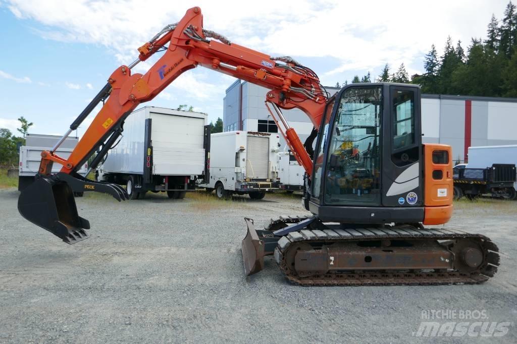 Hitachi zx75ur-5B Paletli ekskavatörler