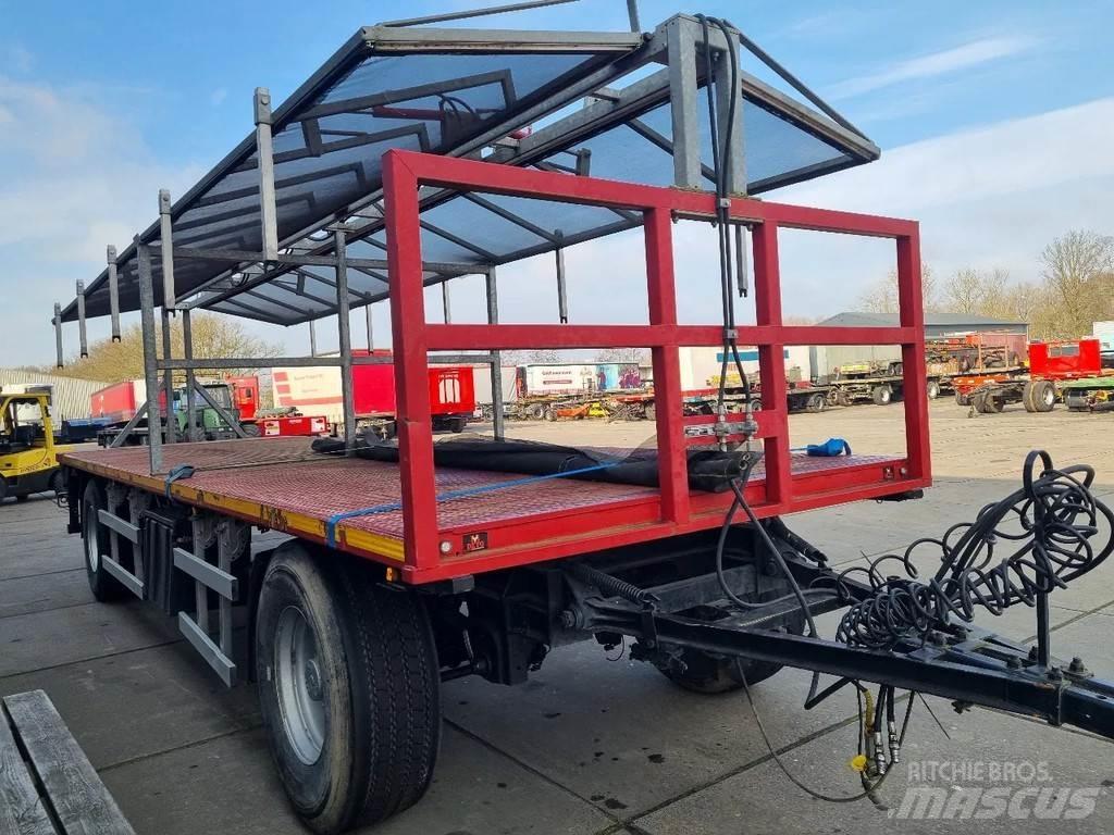 Jumbo 2as Flatbed römorklar