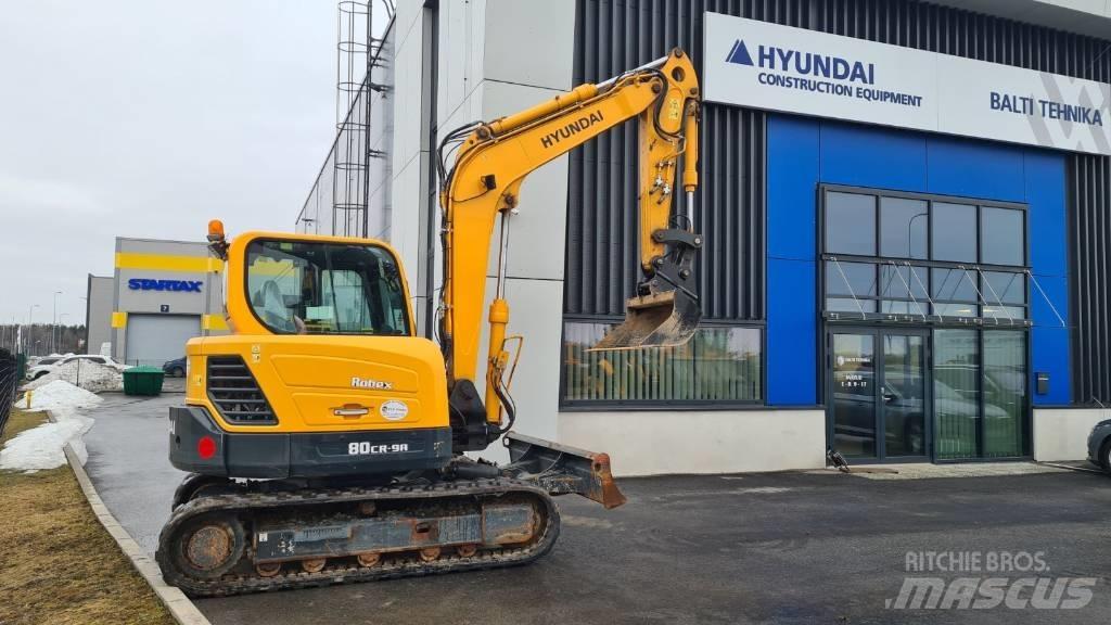 Hyundai R80CR-9A Midi ekskavatörler 7 - 12 t