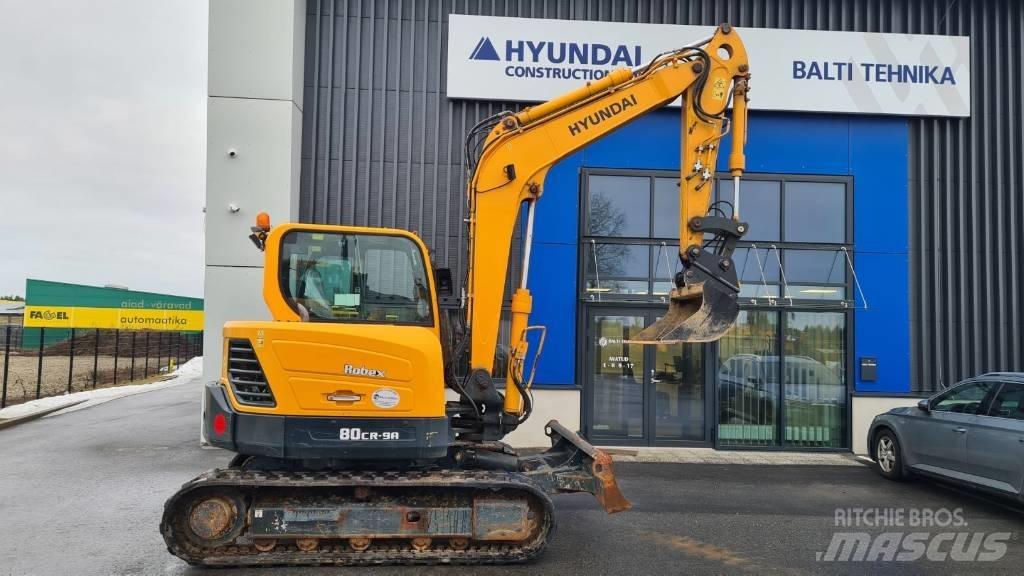 Hyundai R80CR-9A Midi ekskavatörler 7 - 12 t