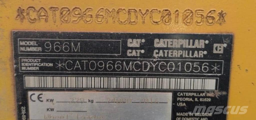 CAT 966 M Tekerlekli yükleyiciler