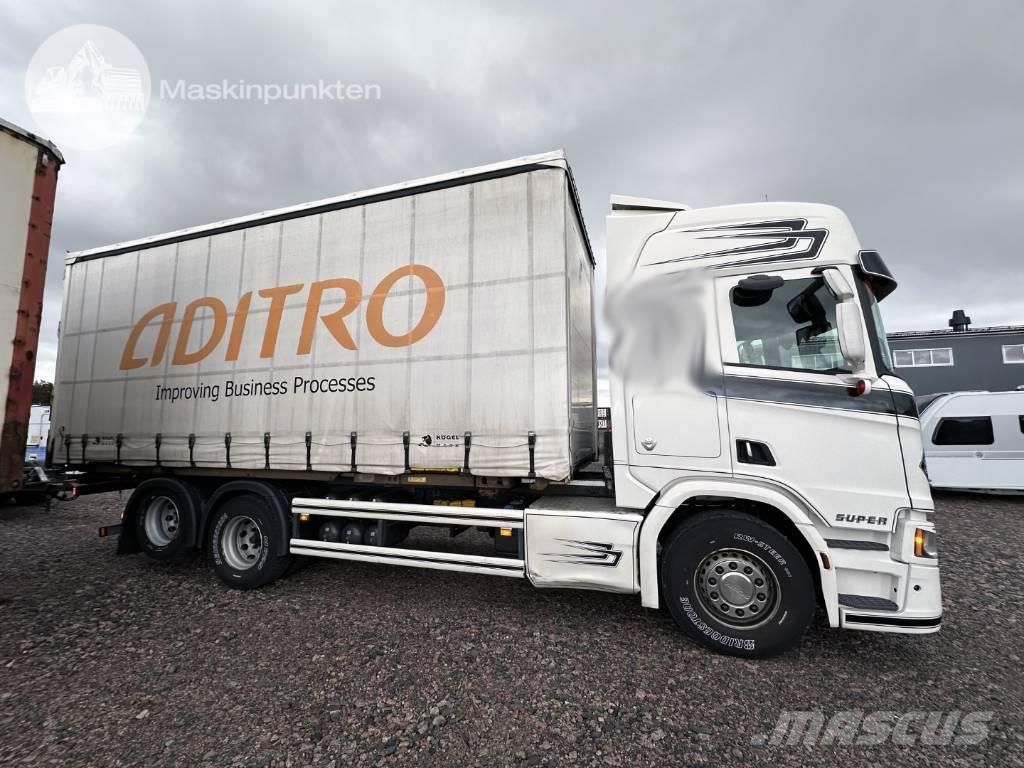 Scania R 580 Römorklar, konteyner