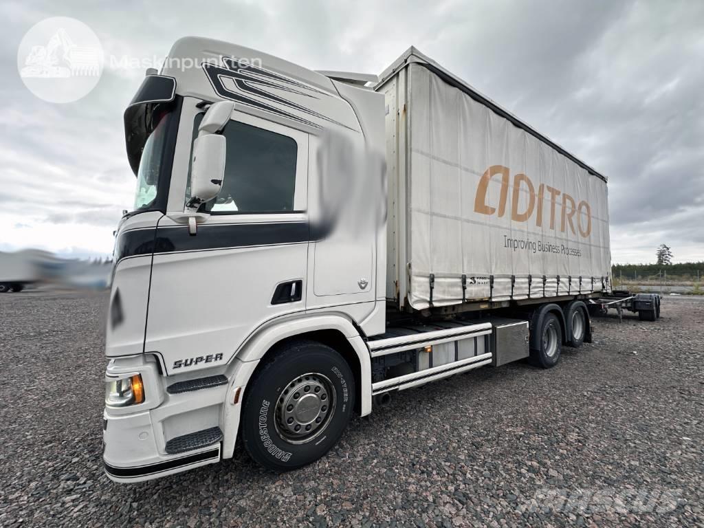 Scania R 580 Römorklar, konteyner