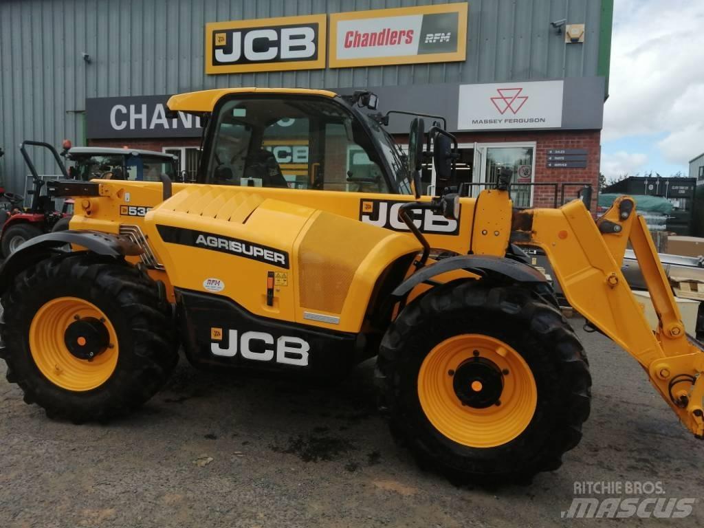 JCB 538-60 Tarimsal teleskopik yükleyiciler