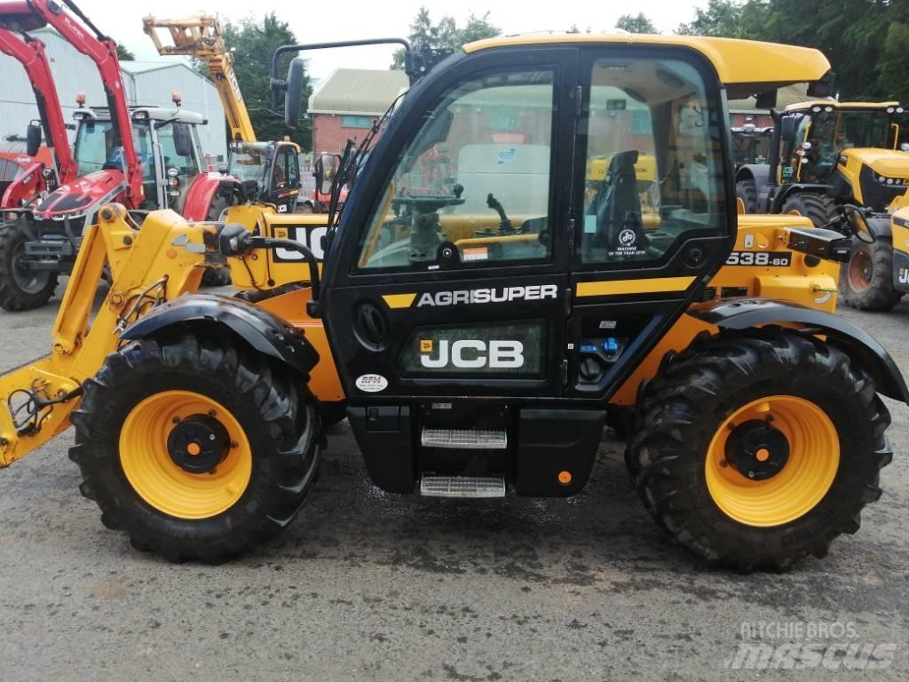 JCB 538-60 Tarimsal teleskopik yükleyiciler