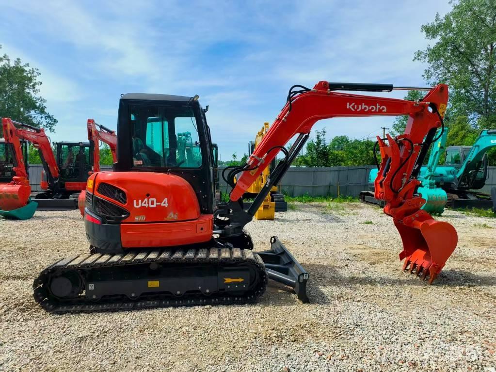 Kubota U 40 Mini ekskavatörler, 7 tona dek