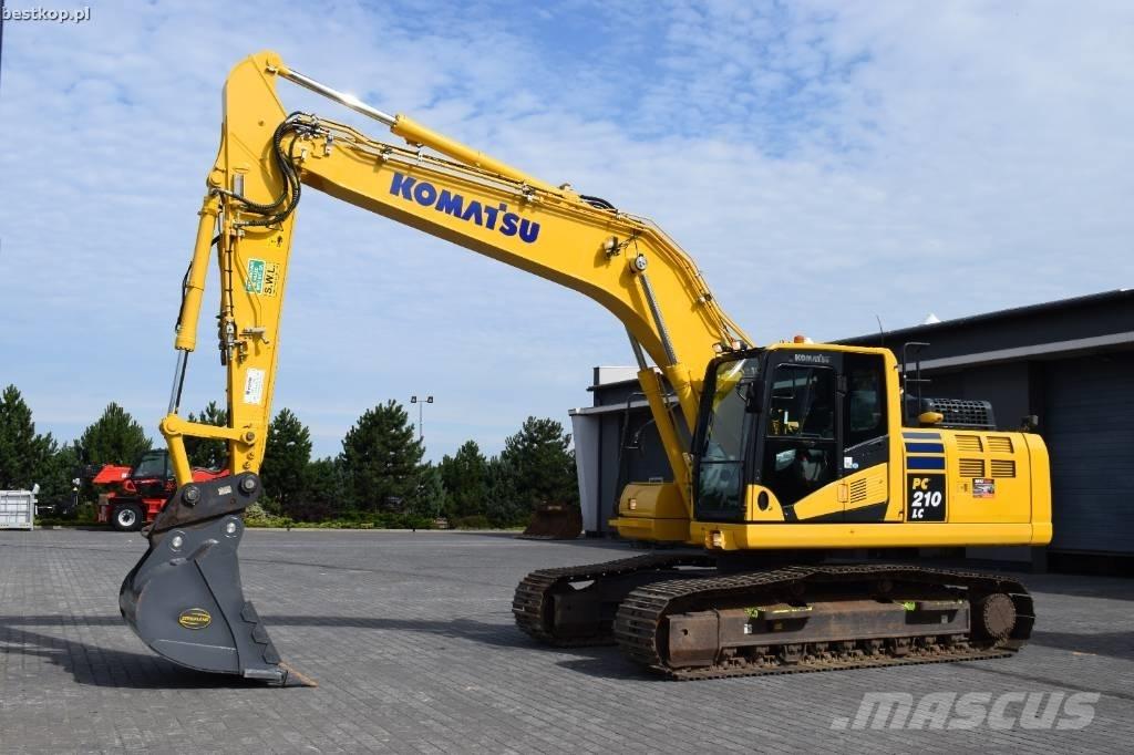 Komatsu PC 210 LC-11 Paletli ekskavatörler