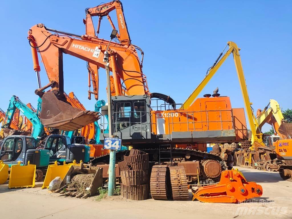 Hitachi EX 1200-6 Paletli ekskavatörler