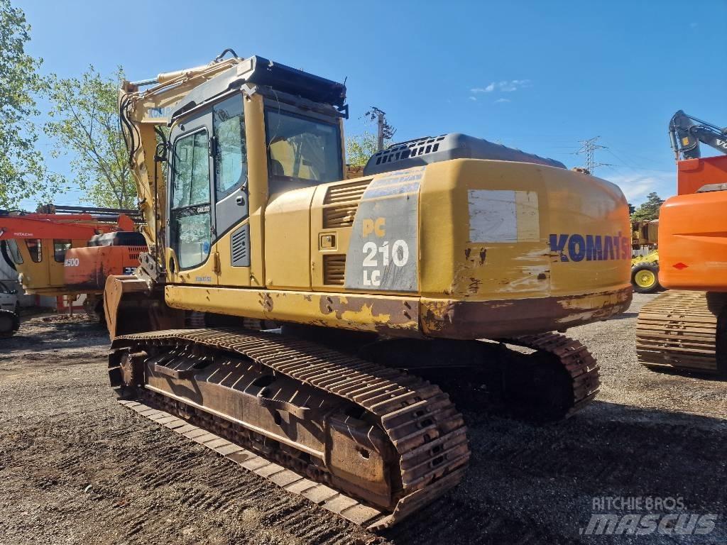 Komatsu PC 210 LC-8 Paletli ekskavatörler