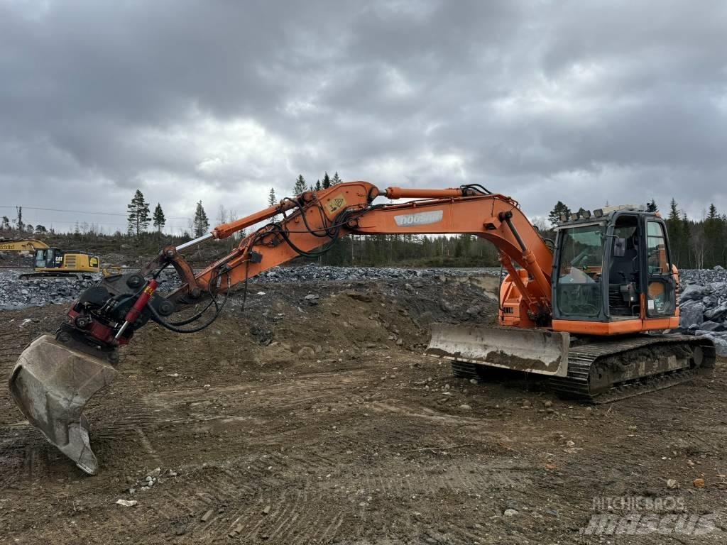 Doosan DX 140 LCR Paletli ekskavatörler