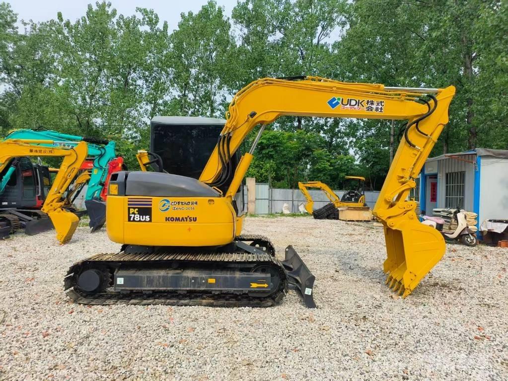 Komatsu PC 78 US Mini ekskavatörler, 7 tona dek