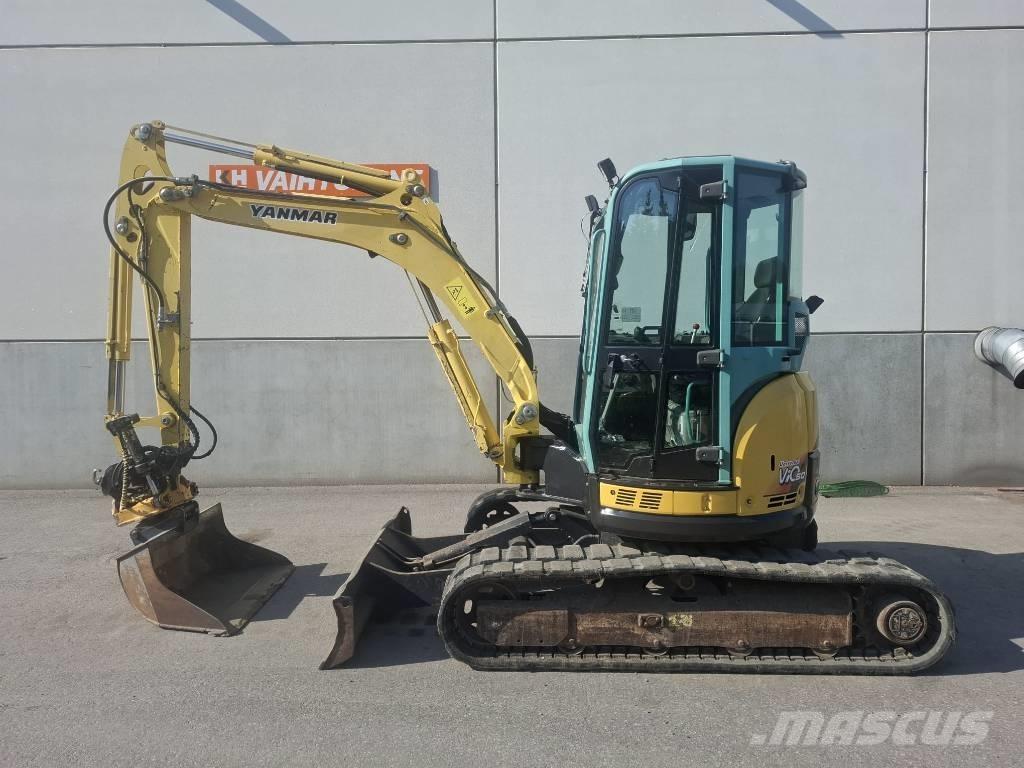 Yanmar Vio 50 U Mini ekskavatörler, 7 tona dek